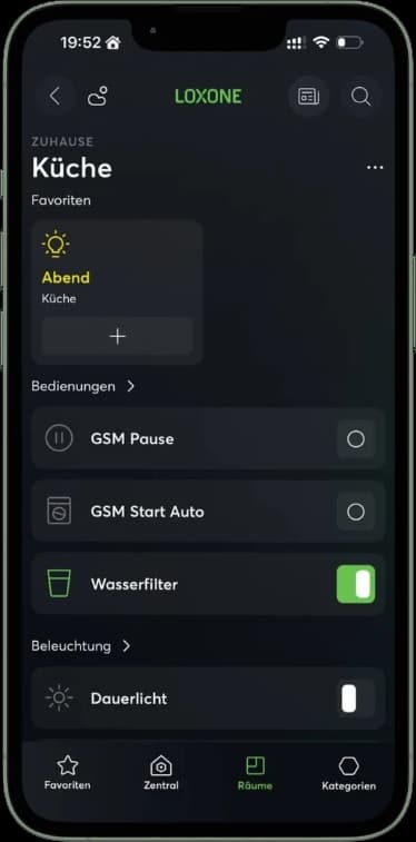 Loxone App Screenshot 4