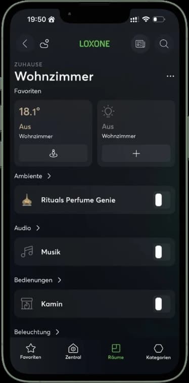 Loxone App Screenshot 6