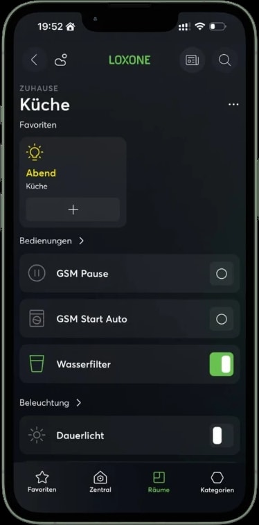 Loxone App Screenshot 4